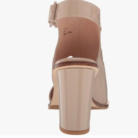 Donald Pliner Emiko crinkle patent leather sandal, 7.5, Never worn - Picture 2 of 15